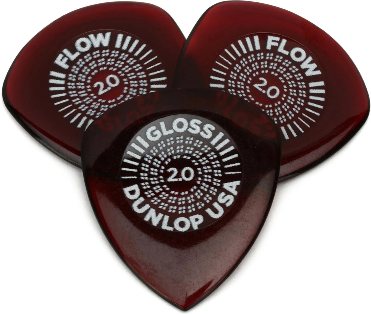

Медиаторы Dunlop 550P200 Flow Gloss, 2,0 мм, 3 шт. в упаковке