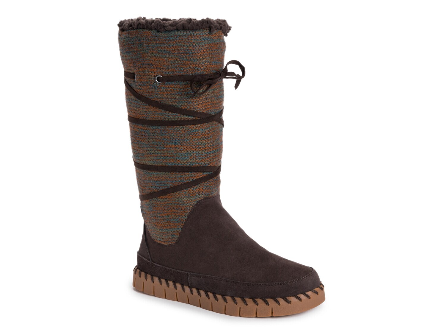 

Зимние ботинки MUK LUKS Flexi New York, темно-коричневый