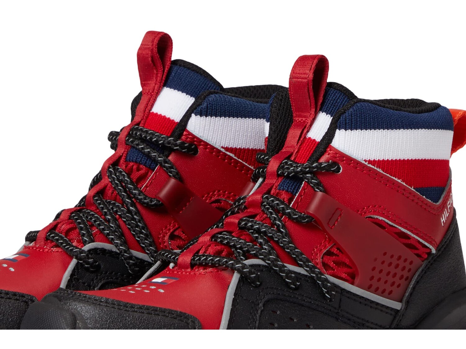 

Треккинговая обувь Tommy Hilfiger Kids Trail Mid (Little Kid/Big Kid), красный