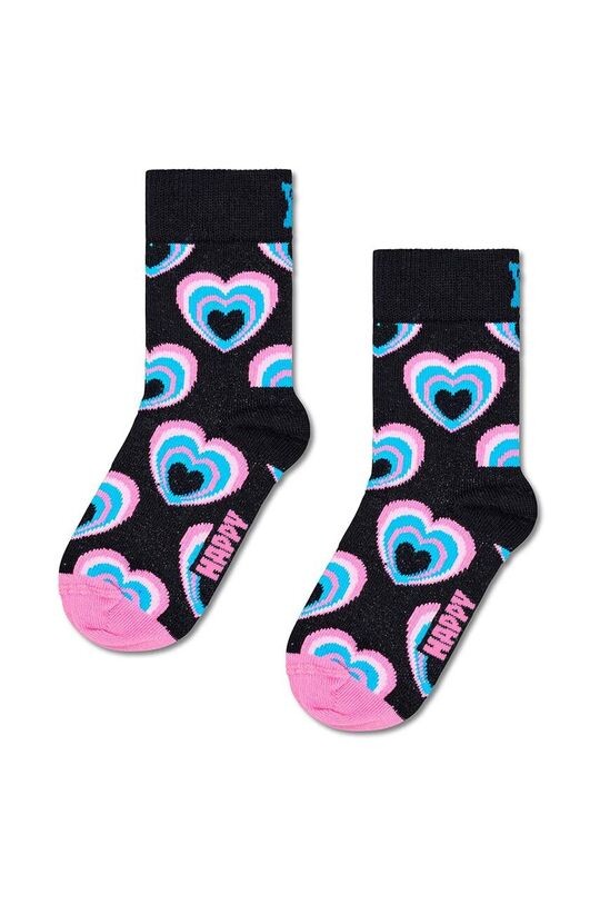 

Детский носок «Сердце в сердце» Happy Socks, розовый