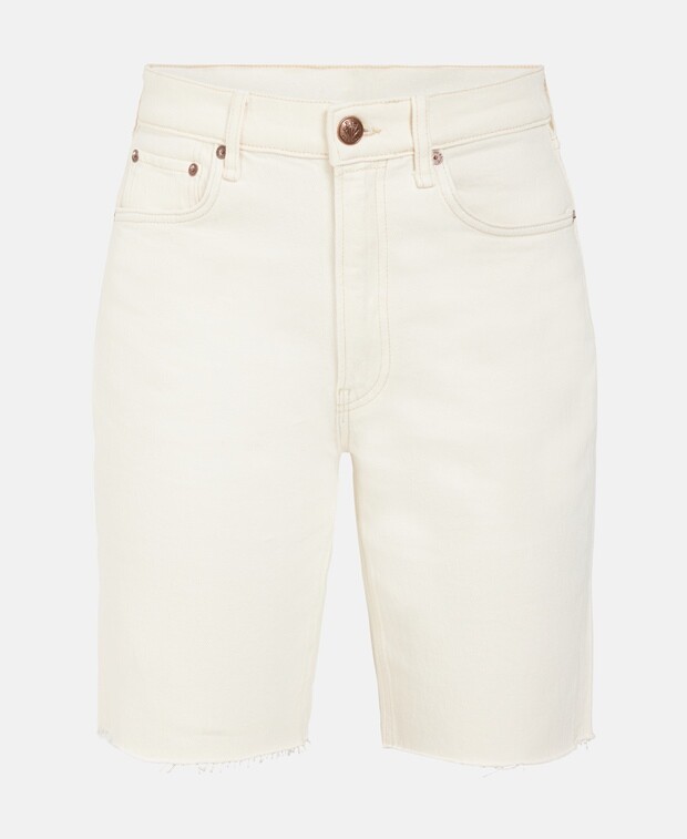

Джинсовые шорты Rag & Bone, экрю