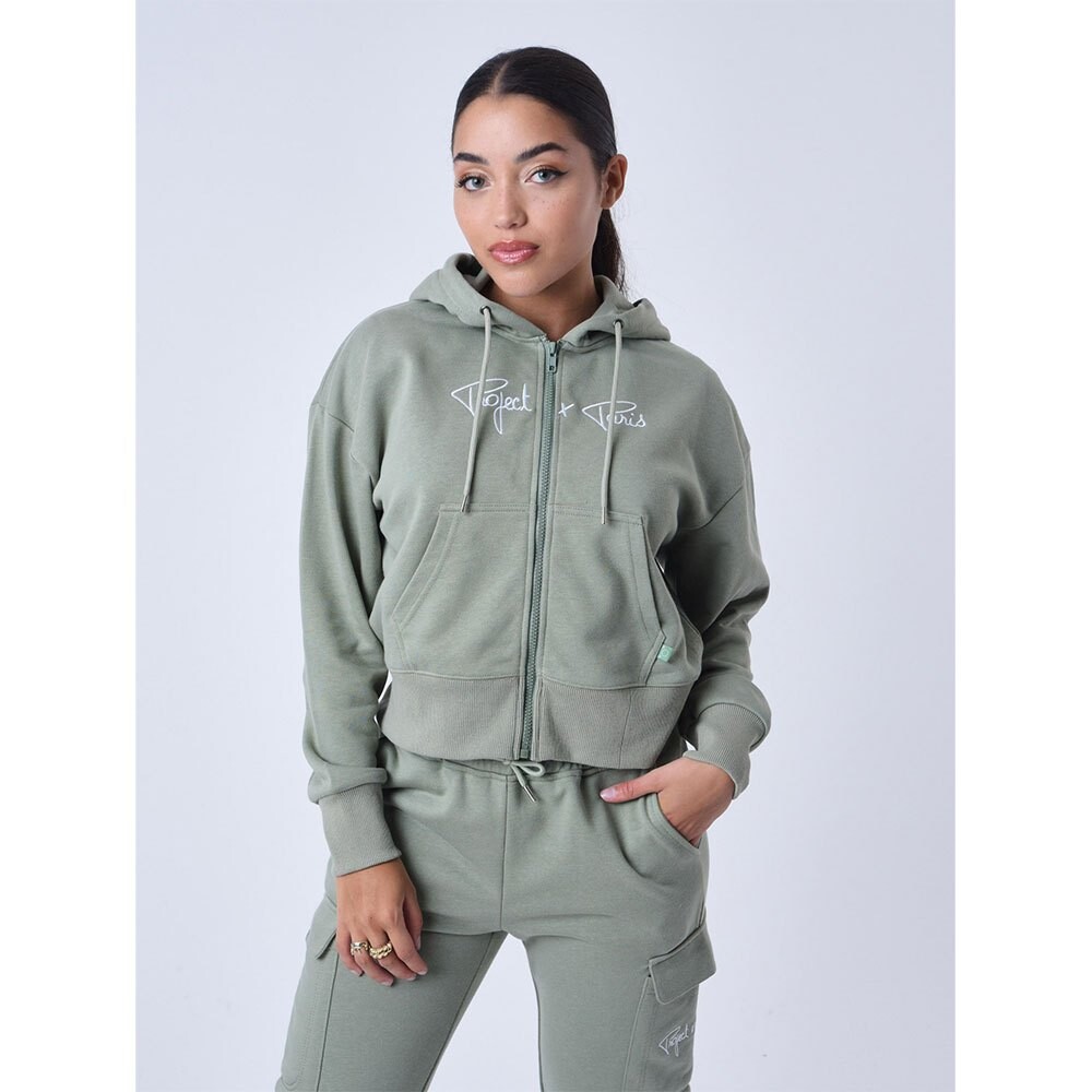 

Толстовка Project X Paris F223156 Full Zip, зеленый