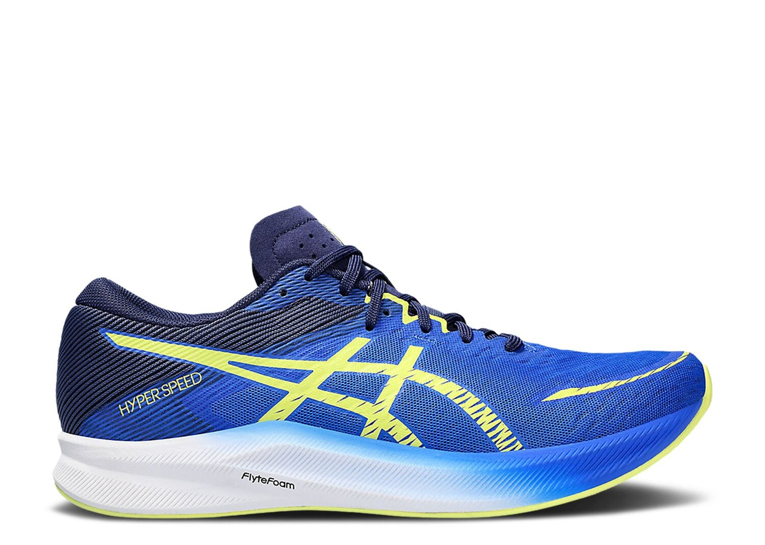 

Кроссовки ASICS Hyper Speed 3 'Illusion Blue Glow Yellow', синий