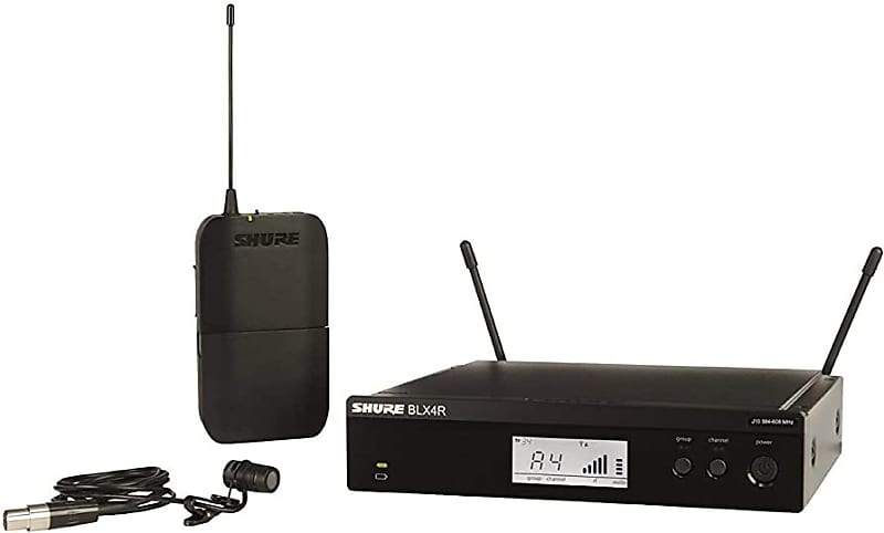 Беспроводная система Shure BLX14R / W85-H9 петличный микрофон zoom lmf 2
