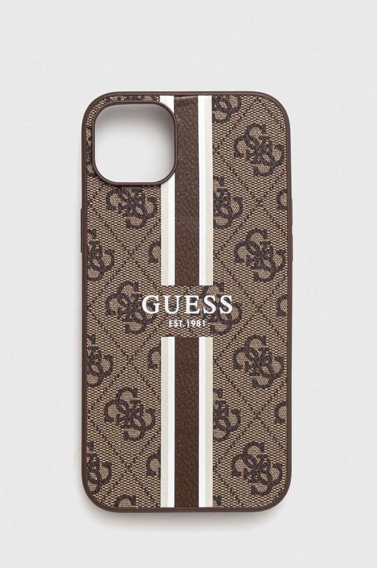 

Чехол для iPhone 14 Plus 6,7 дюйма Guess, коричневый
