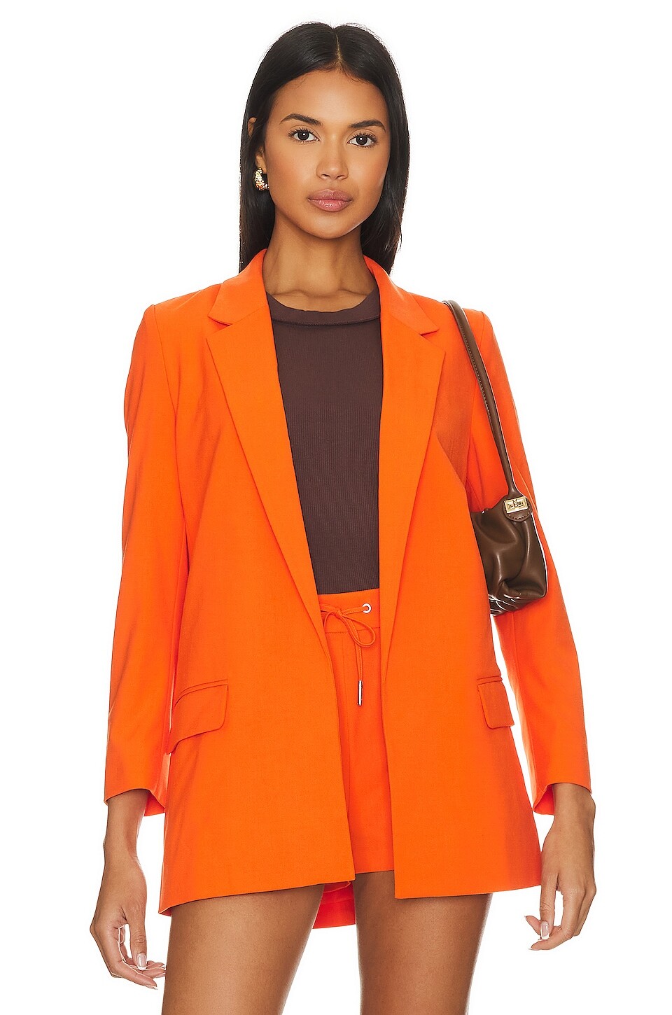 Блейзер ALLSAINTS Aleida Tri, цвет Vivid Orange