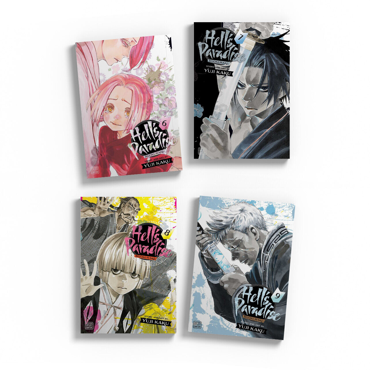 

Манга Hell's Paradise: Jigokuraku Manga (6-9) Bundle