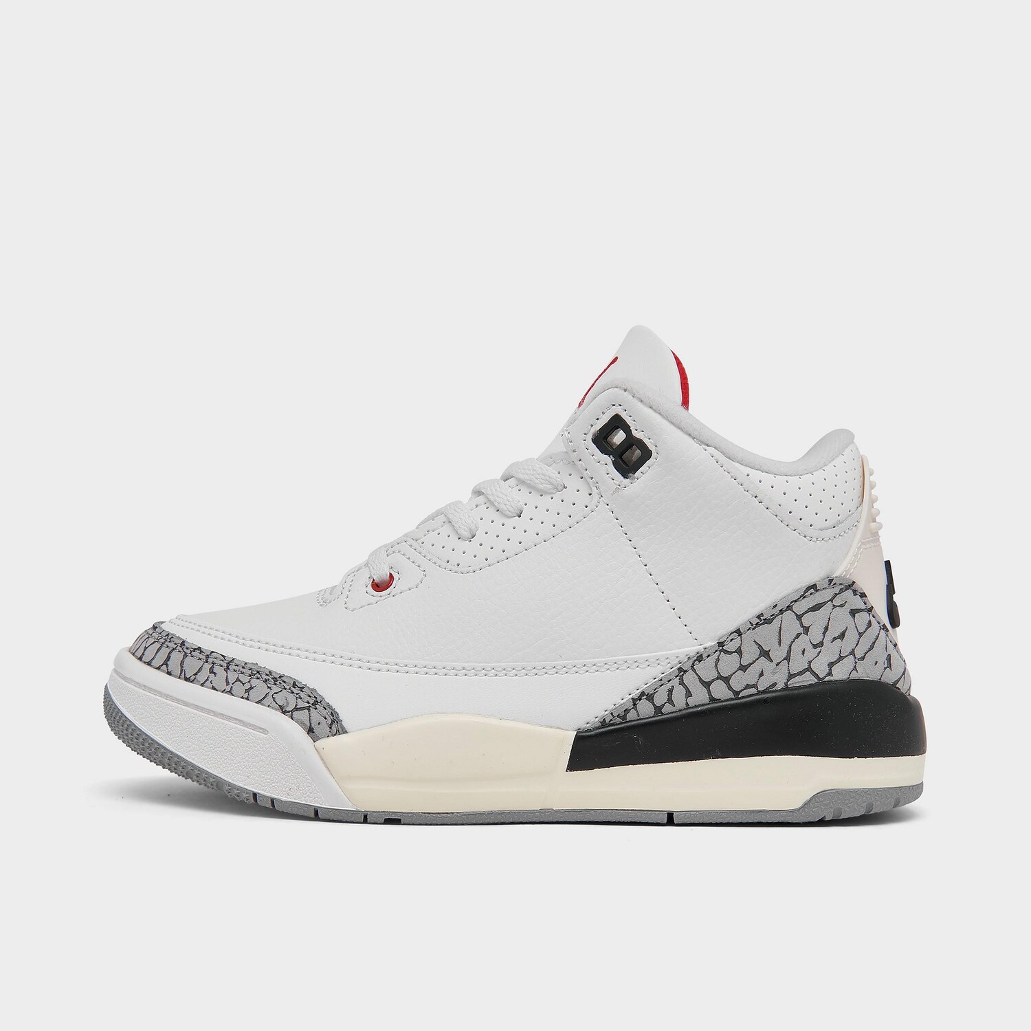 

Баскетбольные кроссовки Air Jordan Retro 3 для маленьких детей, белый