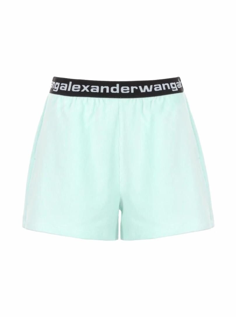 

Бархатные шорты Alexander Wang