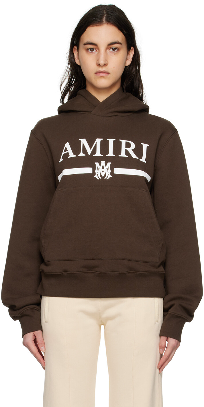 

Коричневое худи M.A. Bar AMIRI, Коричневый