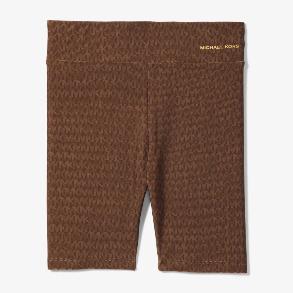 

Велосипедки Michael Kors Kids Logo Stretch Jersey, коричневый