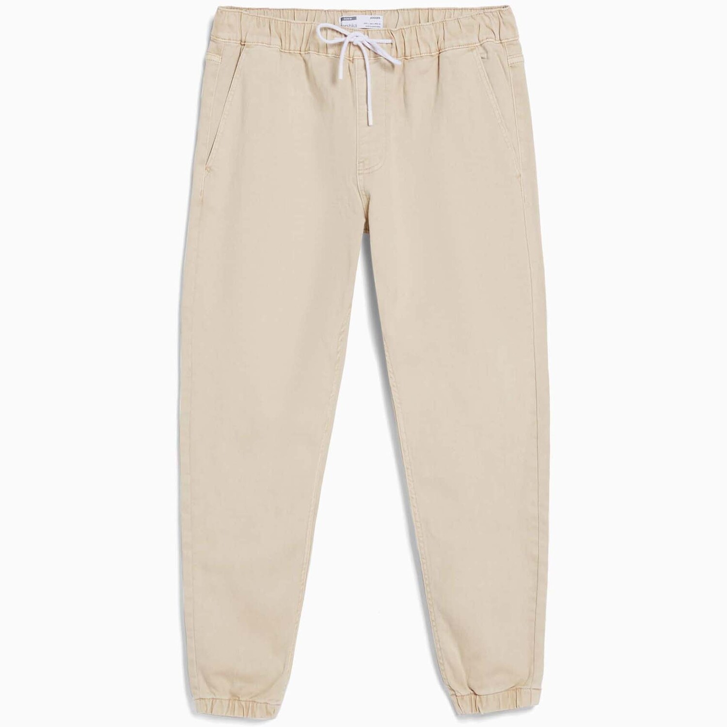 

Джинсы Bershka Coloured Jogger, бежевый