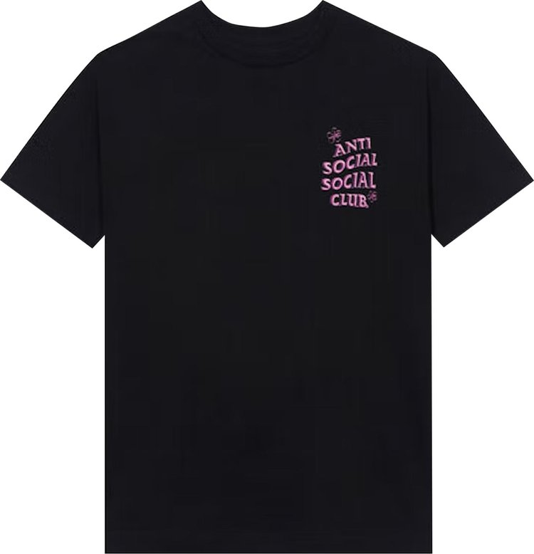 Футболка Anti Social Social Club Coral Crush Tee 'Black', черный - фото