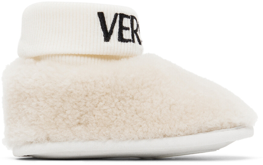 

Детские ходунки Off-White с вышивкой Versace