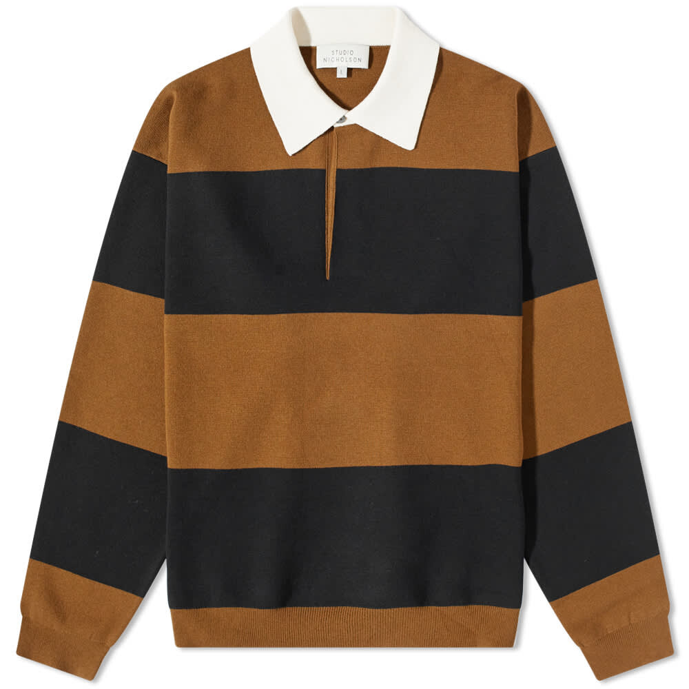 

Футболка Studio Nicholson Tarak Rugby Knit