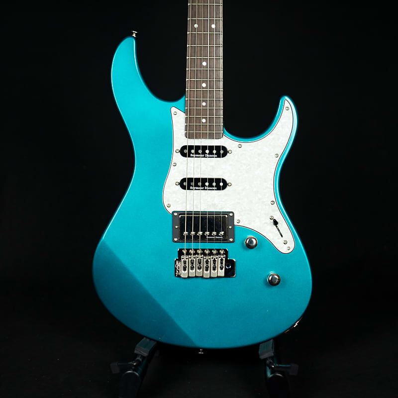

Yamaha Pacifica PAC612VIIX Solid Body Electric Накладка на гриф из палисандра Teal Green Metallic (IHX303261)