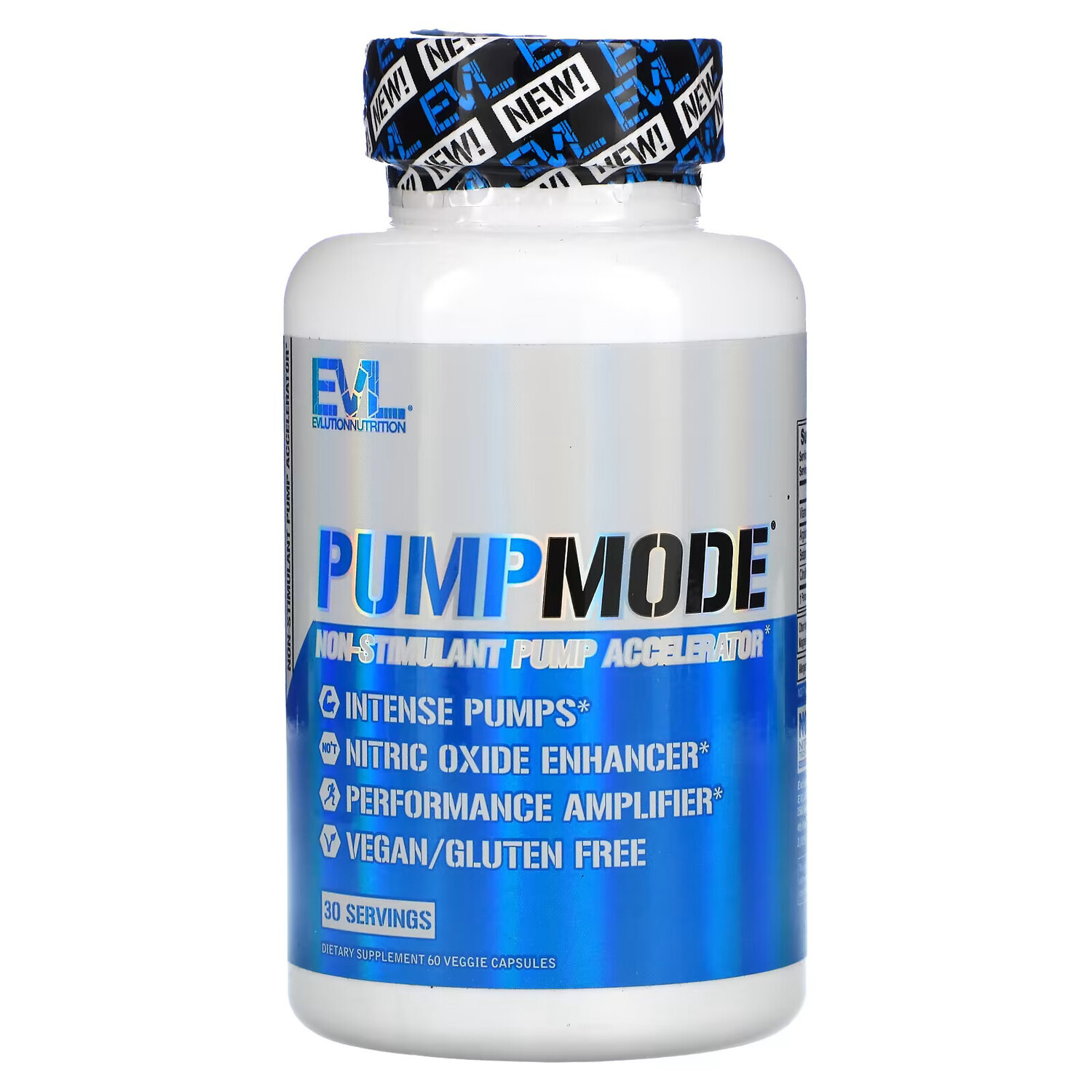 

EVLution Nutrition, PumpMode, 60 растительных капсул