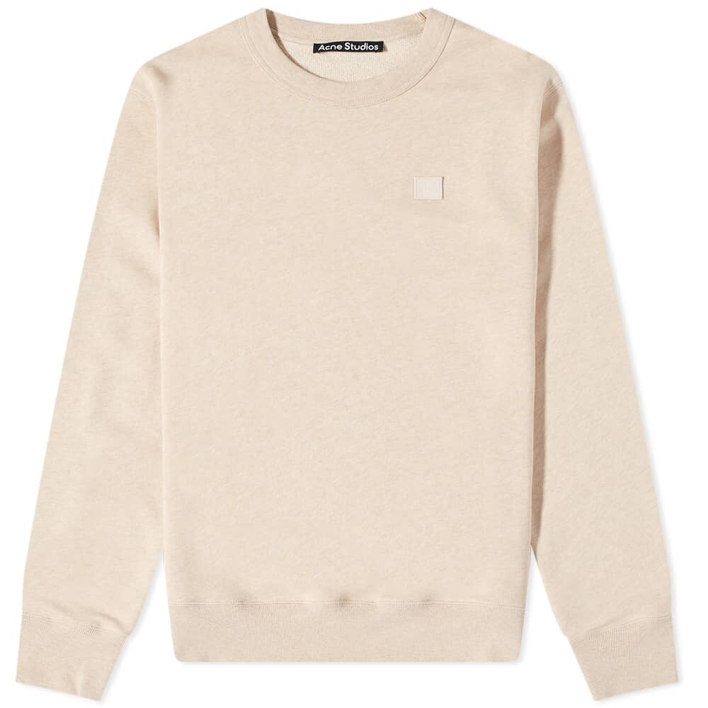 

Толстовка Acne Studios Fairah Face Crew Sweat, Серый