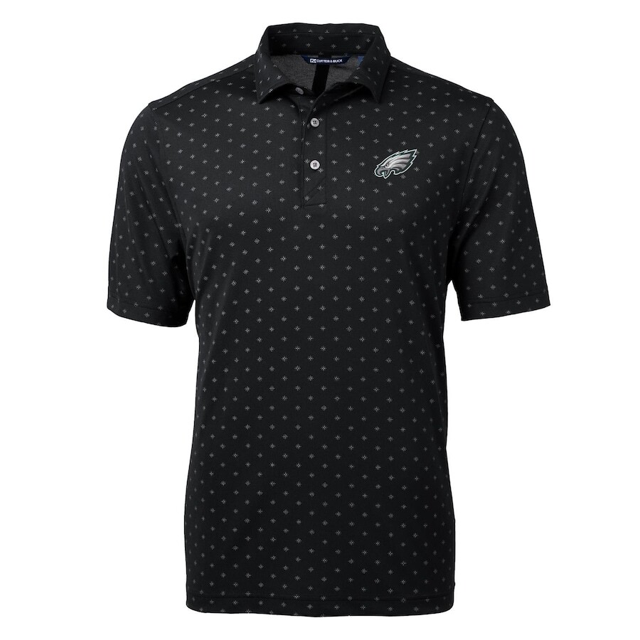 

Поло с коротким рукавом Cutter & Buck Philadelphia Eagles, черный
