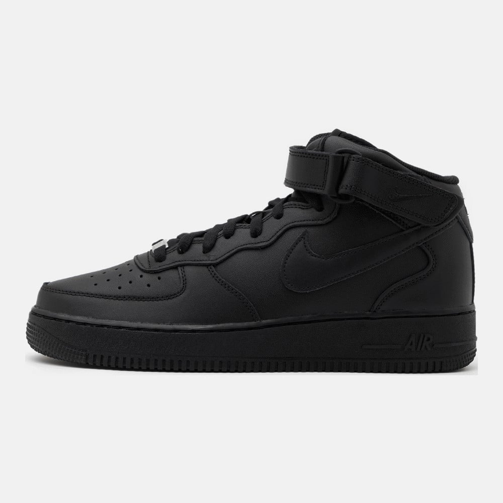 Кроссовки Nike Sportswear Air Force 1 Mid '07, black - фото