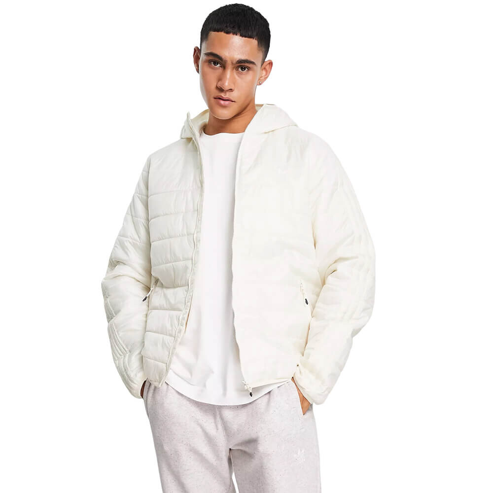 

Куртка Adidas Originals Adicolor 3 Stripe Hooded, белый