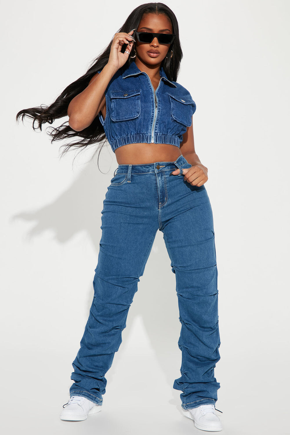 

Джинсы Fashion Nova FN22P63620, синий