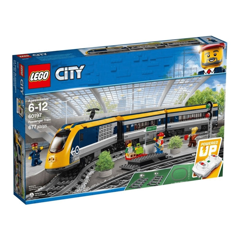 Конструктор LEGO City 60197 Пассажирский поезд конструктор lego city 60336 товарный поезд