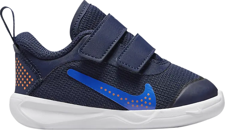 

Кроссовки Nike Omni Multi-Court TD 'Midnight Navy Safety Orange', синий