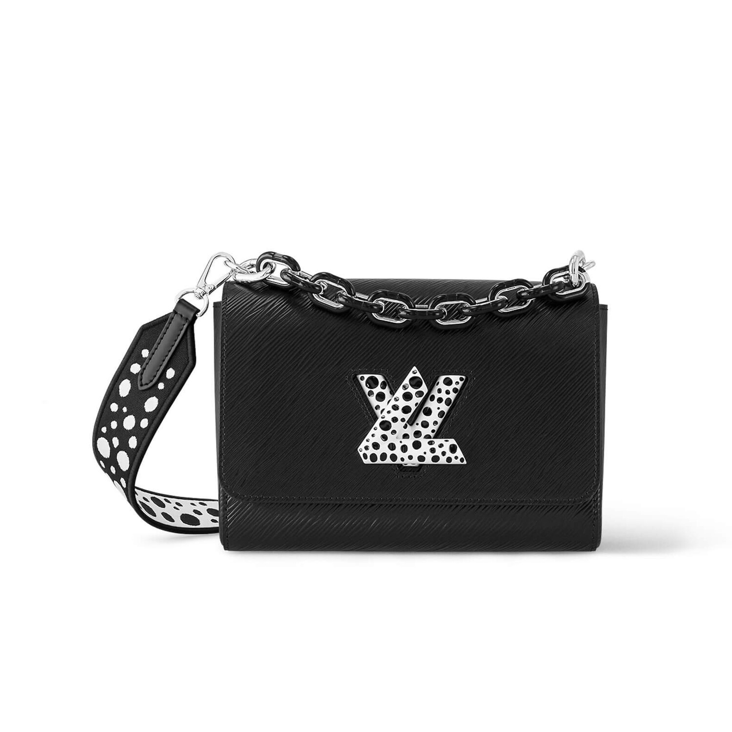 

Сумка Louis Vuitton x Yayoi Kusama MM, черный/белый