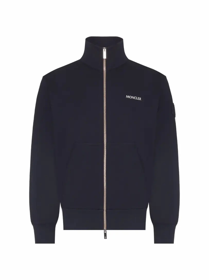 

Спортивная кофта с логотипом Moncler