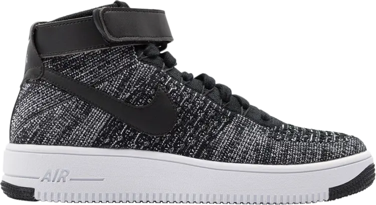 

Кроссовки Nike Air Force 1 Ultra Flyknit Mid 'Oreo', черный