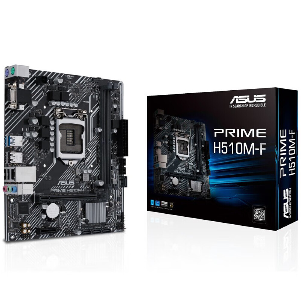 

Материнская плата Asus PRIME H510M-F, LGA1200, DDR4