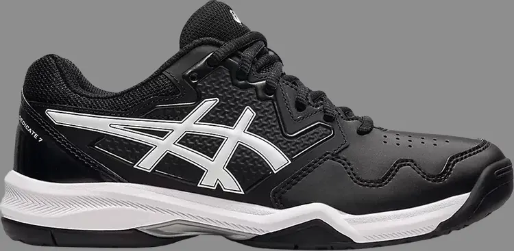 

Кроссовки wmns gel dedicate 7 'black white' Asics, черный