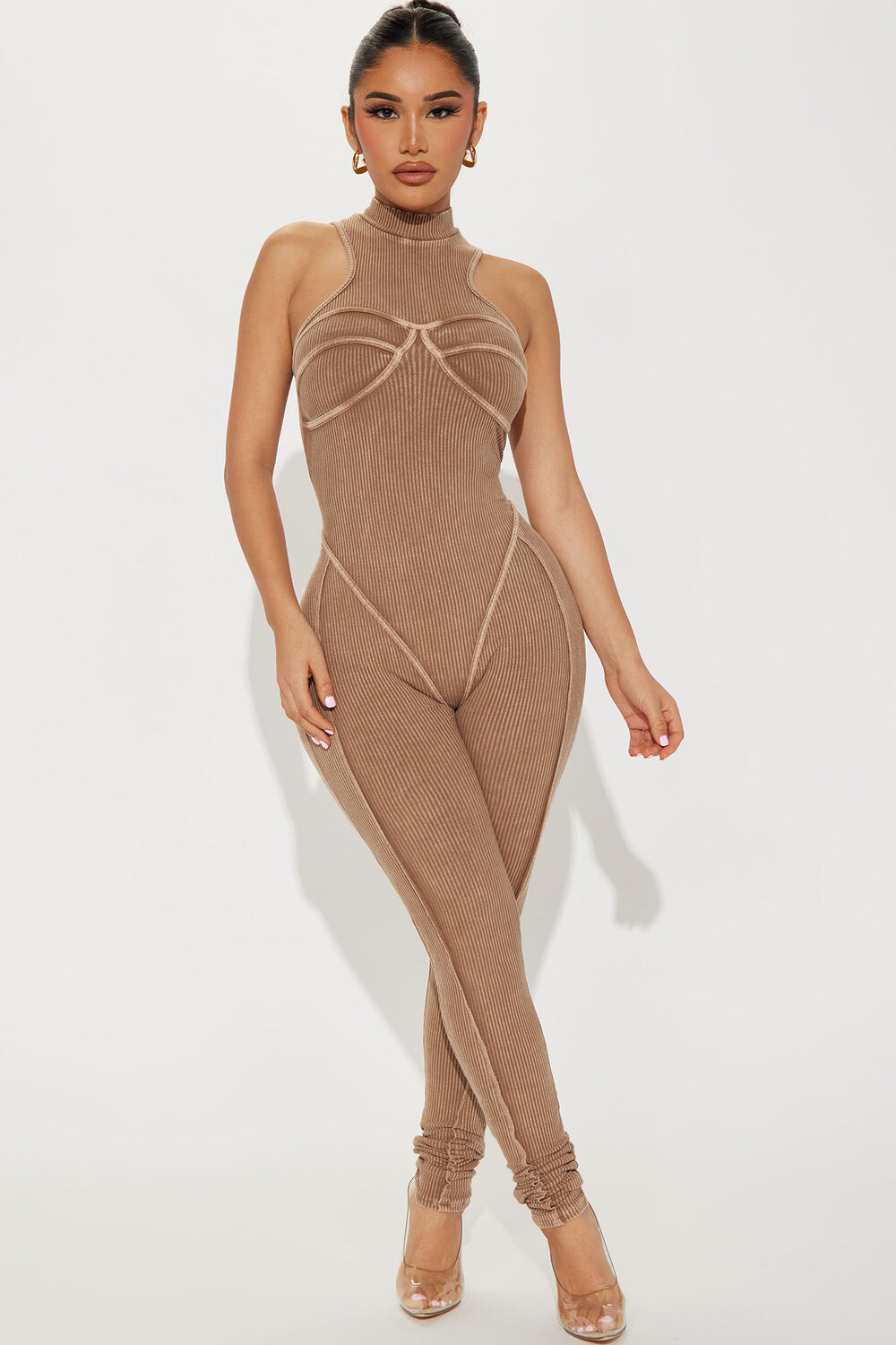 

Комбинезон Fashion Nova GD3855, мокко