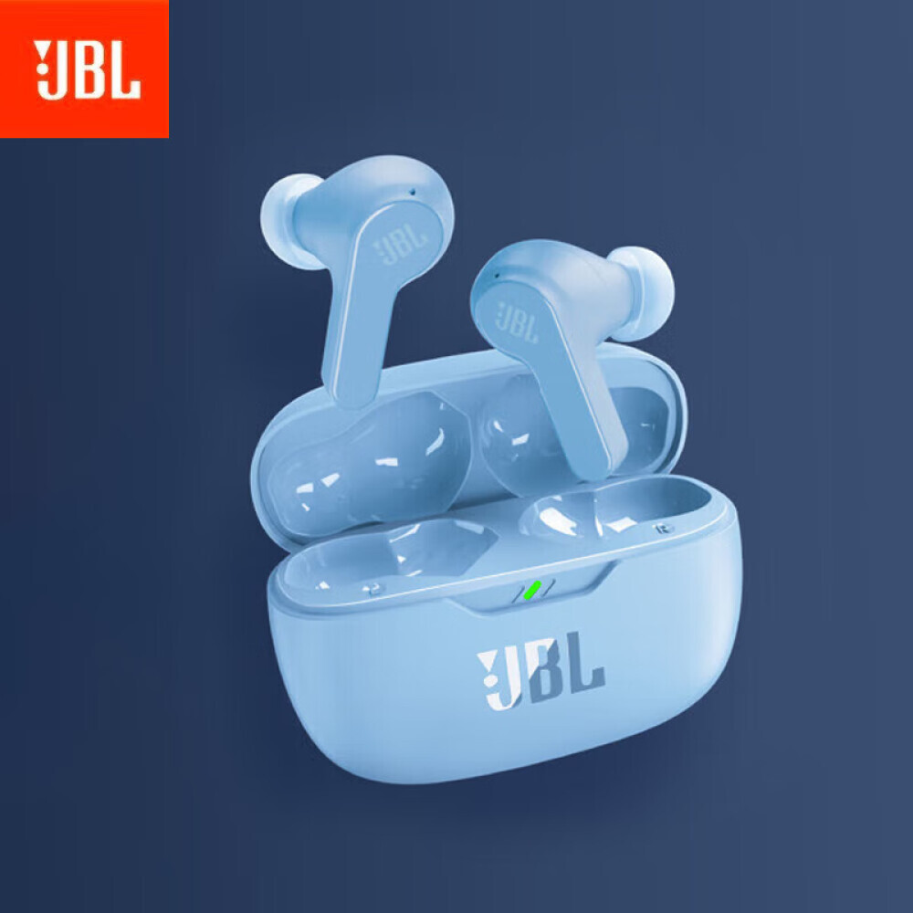 

Наушники JBL true wireless с шумоподавления, голубой