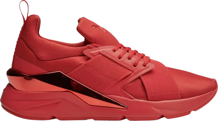 

Кроссовки Puma Wmns Muse X5 High Risk Red, красный