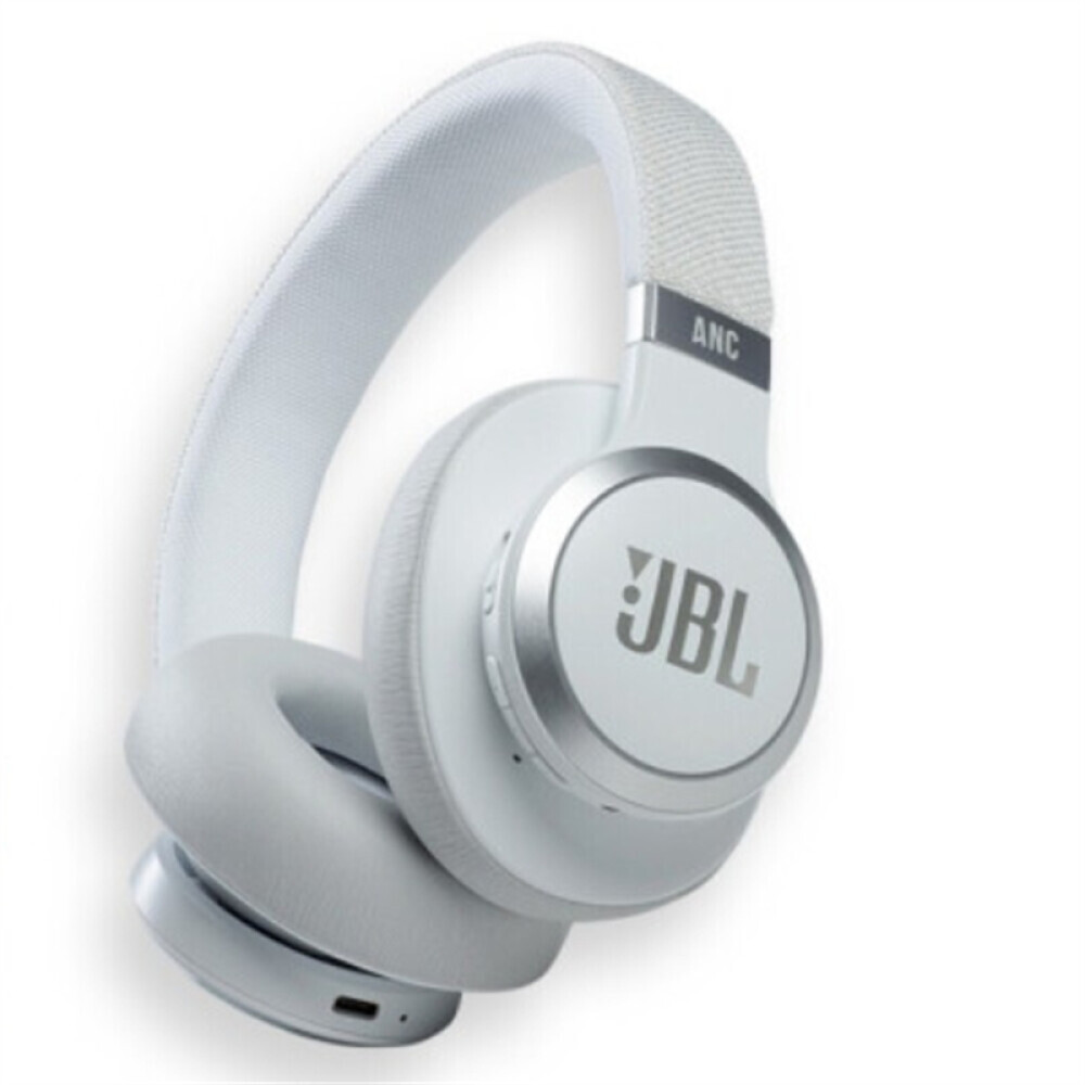 

Bluetooth-гарнитура стерео JBL Universal LIVE660NC с адаптивным активным шумоподавлением, жемчужно-белый