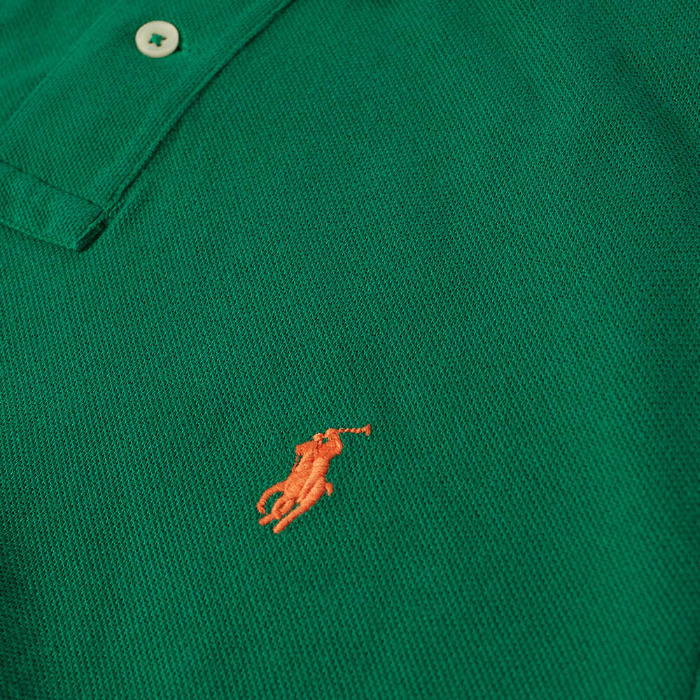 

Футболка Polo Ralph Lauren Slim Fit Polo, Зеленый