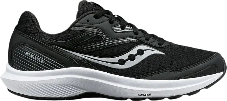 

Кроссовки Saucony Cohesion 16 Wide Black White, черный