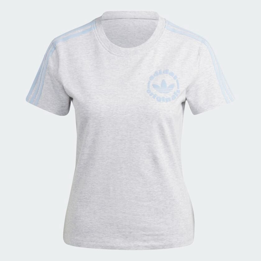 

Футболка Adidas Originals Graphic, светло-серый