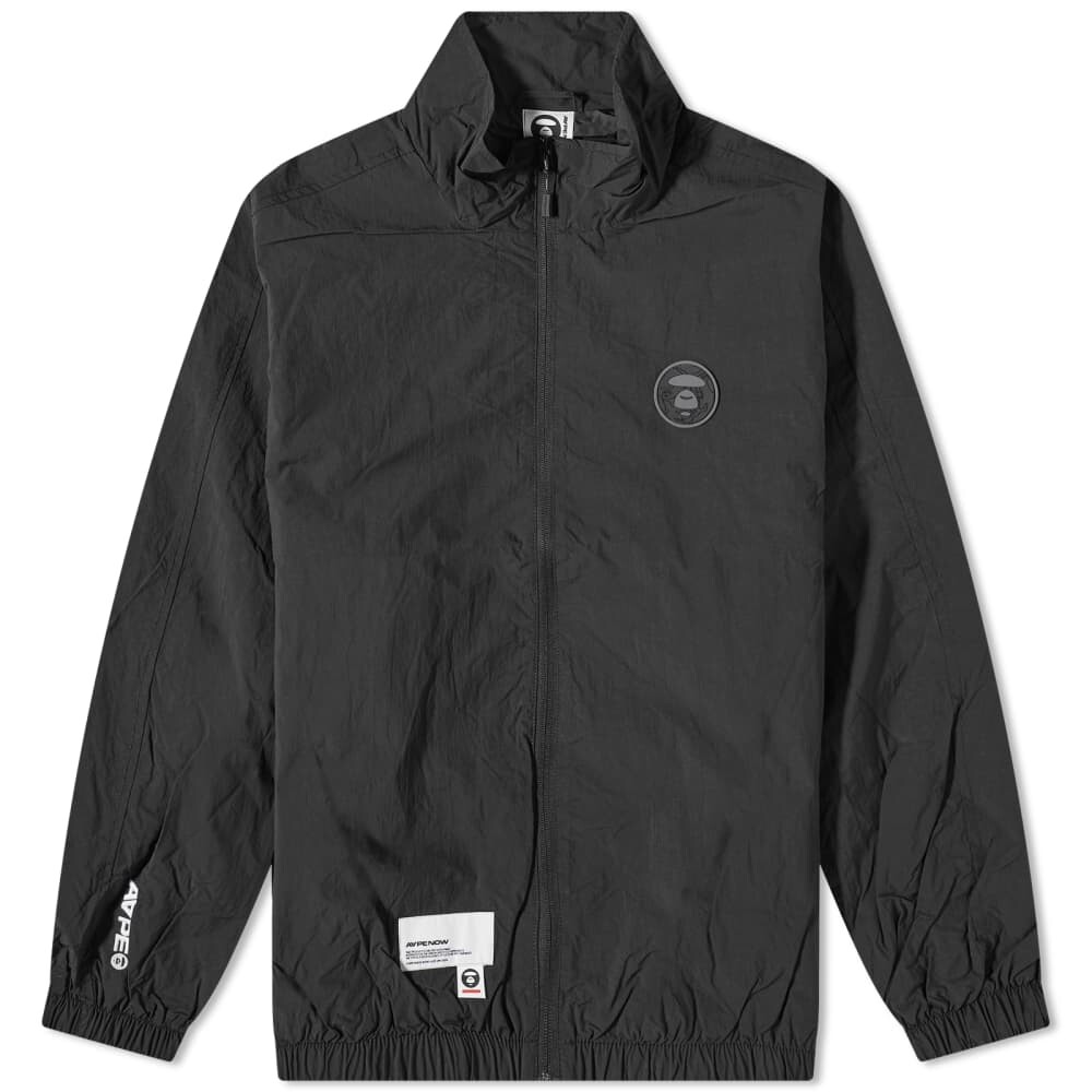 

Нейлоновая куртка на молнии APE Now AAPE by A Bathing Ape, Серый