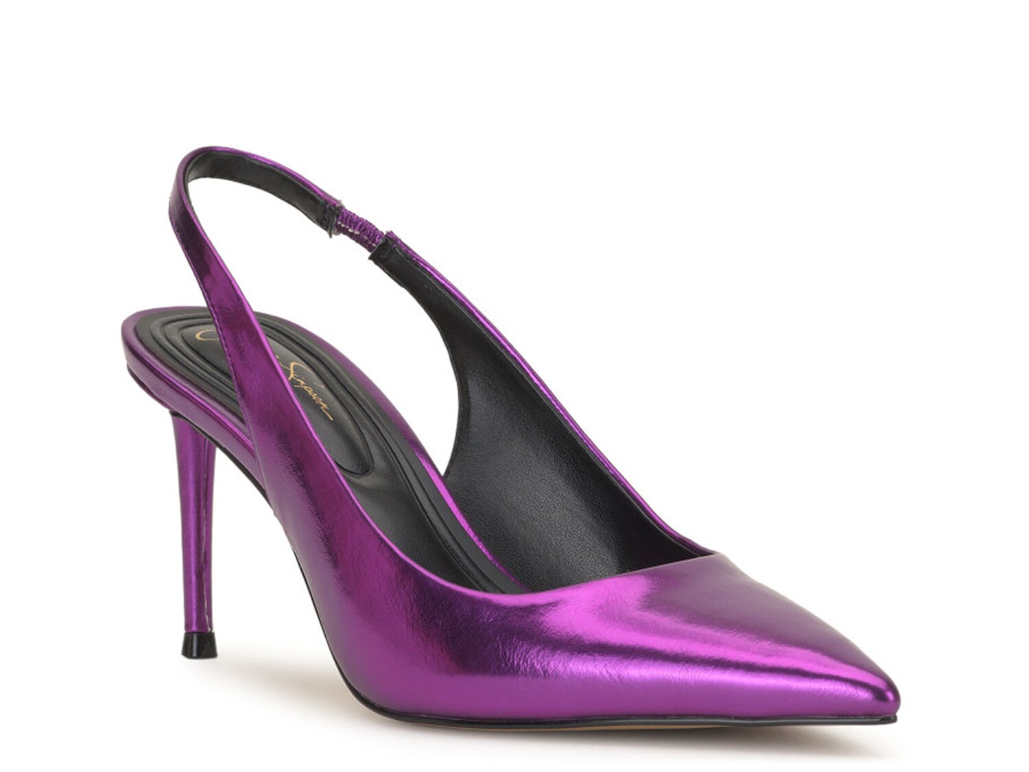 цена Туфли с ремешком на пятке Jessica Simpson Souli, фиолетовый