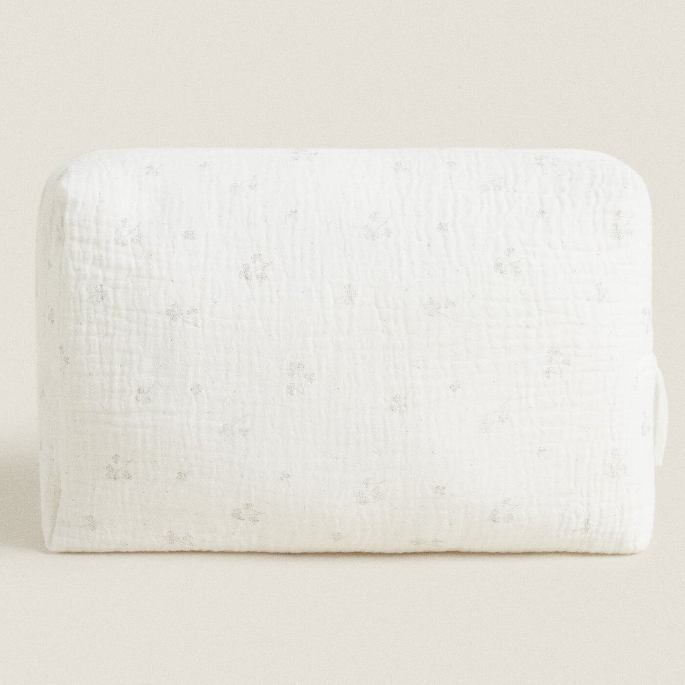 

Косметичка Zara Home Cotton Muslin Clover, бежевый