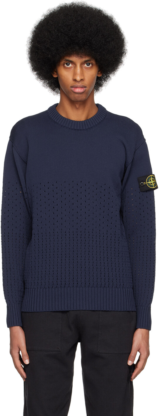 

Свитер темно-синий 502B0 Stone Island