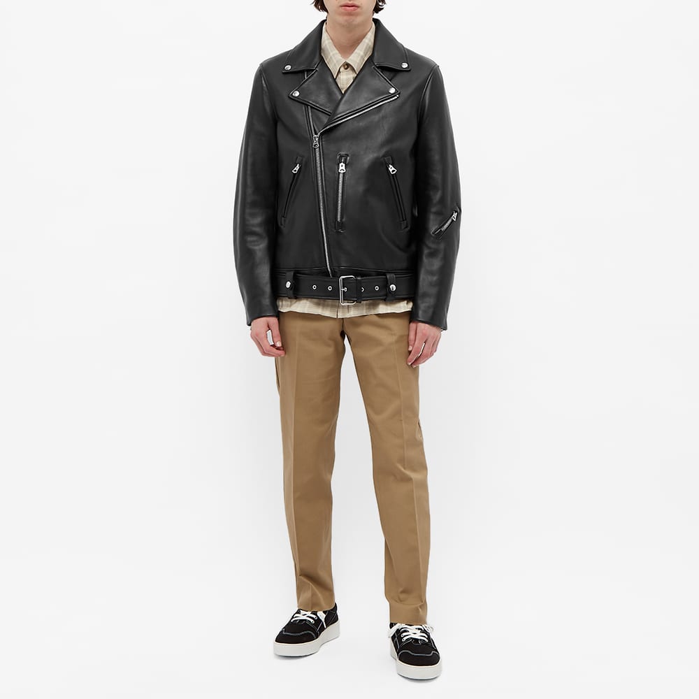 Acne nate 2025 leather jacket