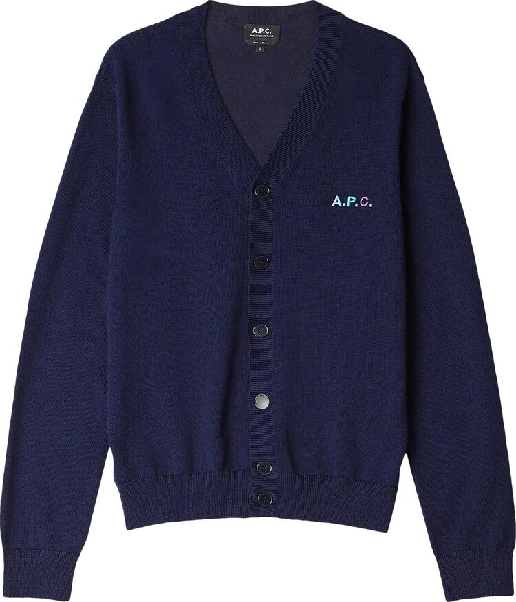 

Кардиган A.P.C. Joseph Cardigan Dark Navy, синий