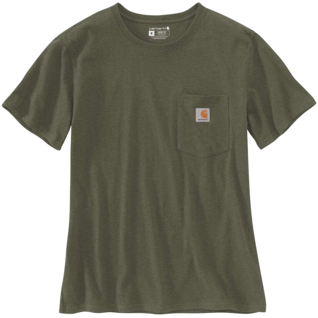 

Футболка женская Carhartt Workwear Pocket, темно-зеленый