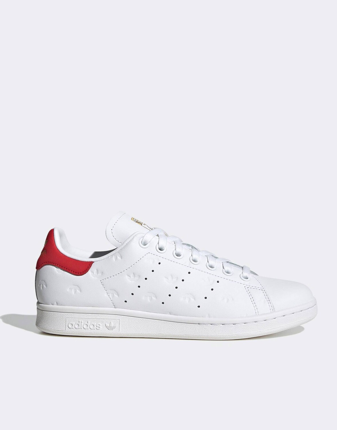 

Бело-красные кроссовки adidas Originals Stan Smith