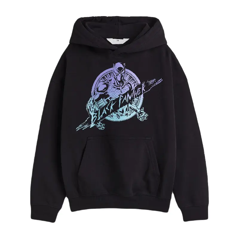 

Толстовка H&M Print Black Panther, черный