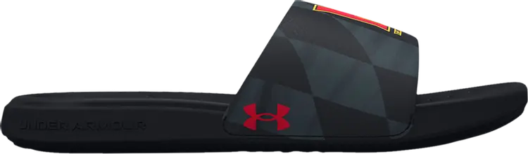 

Сандалии Under Armour Ansa Collegiate Slide Maryland, черный